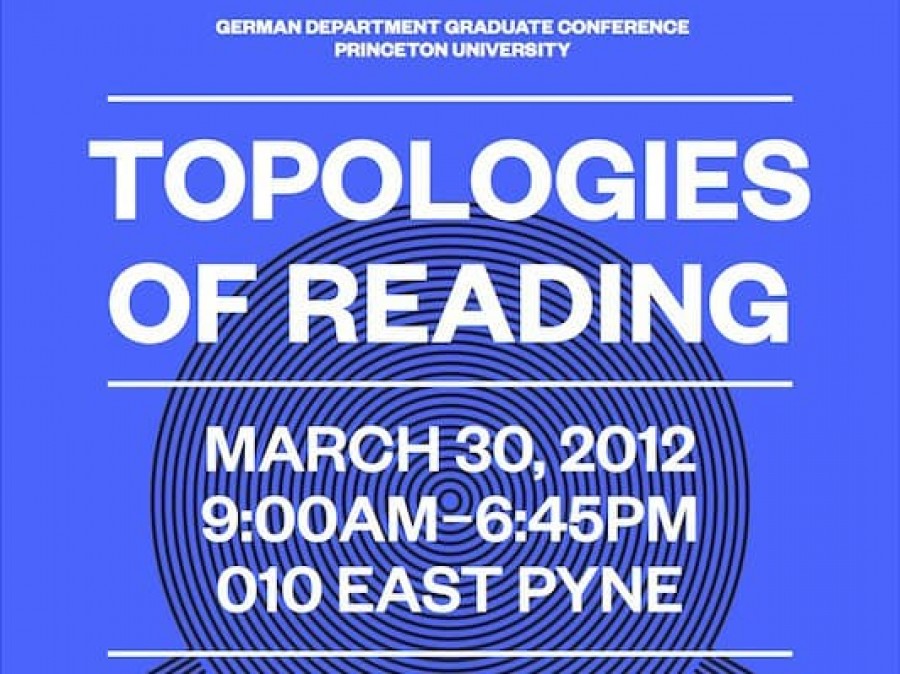 Topologies of Reading graphic