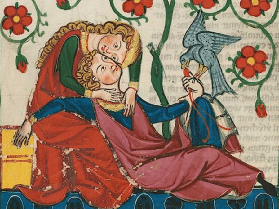 illuminated medieval manuscript