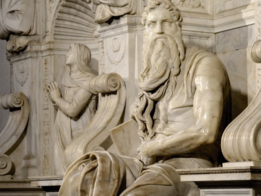 Sculpture of Moses by Michelangelo