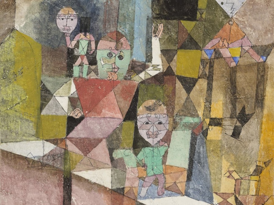 Detail of Paul Klee, Introducing the Miracle, 1916