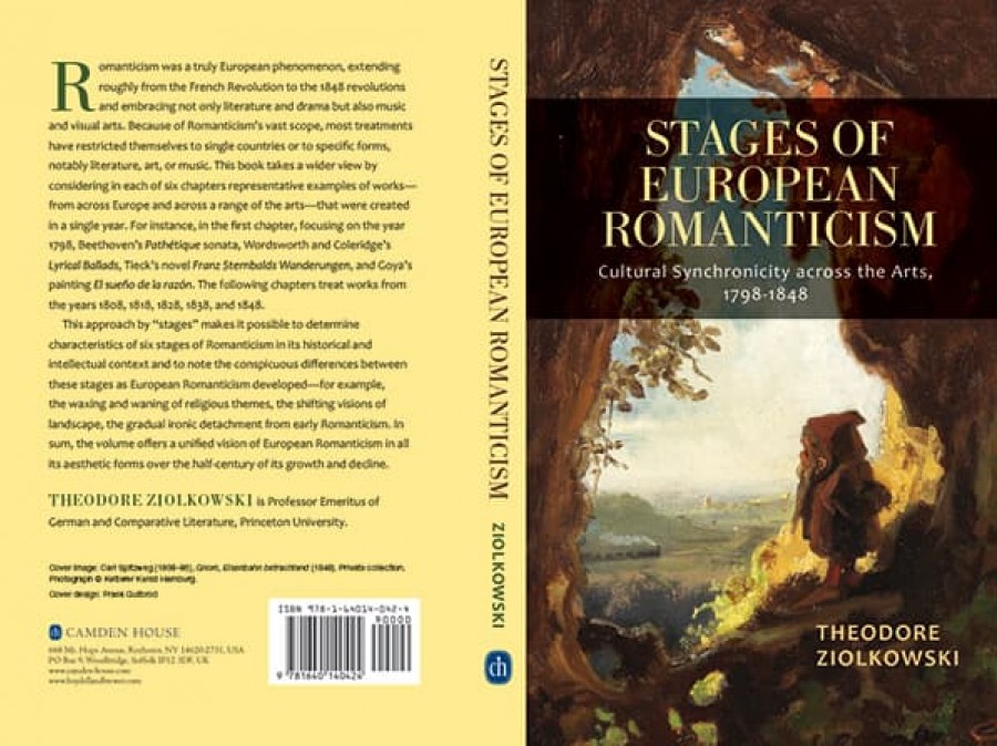 Book cover of Stages of European Romanticism