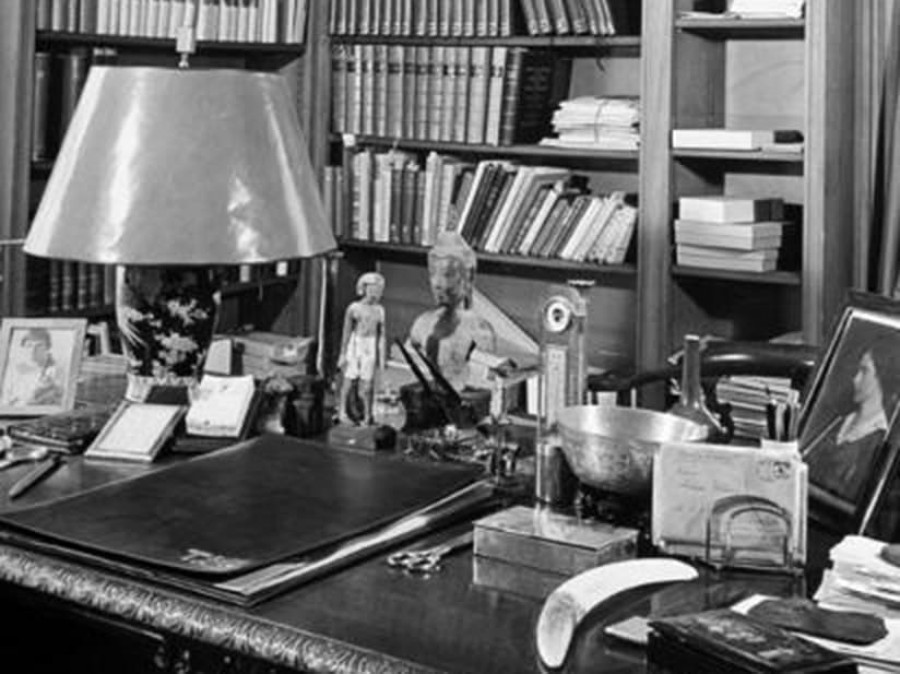 Thomas Mann's desk in Princeton