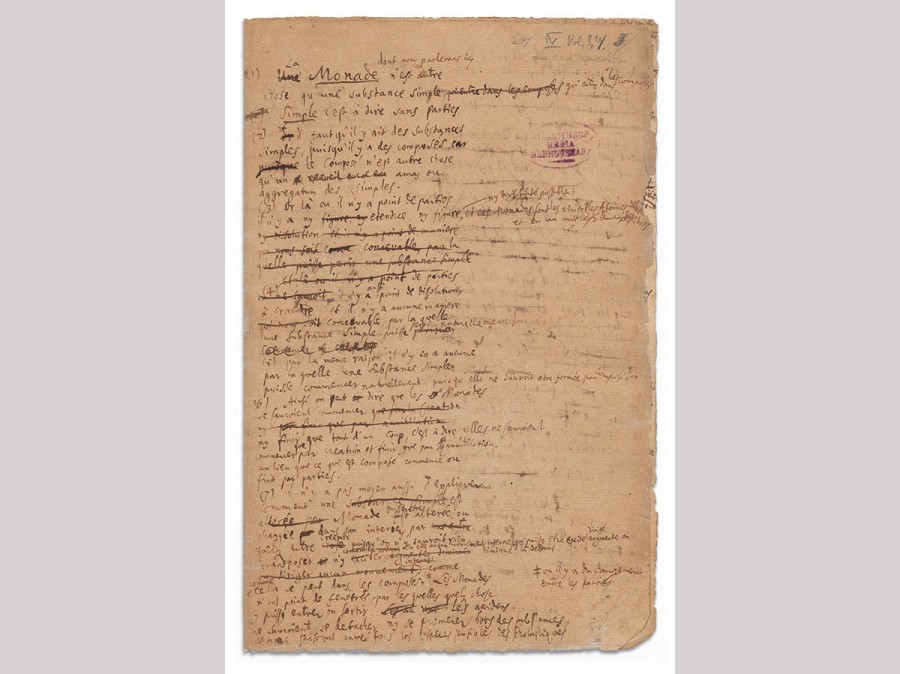 Page with writing