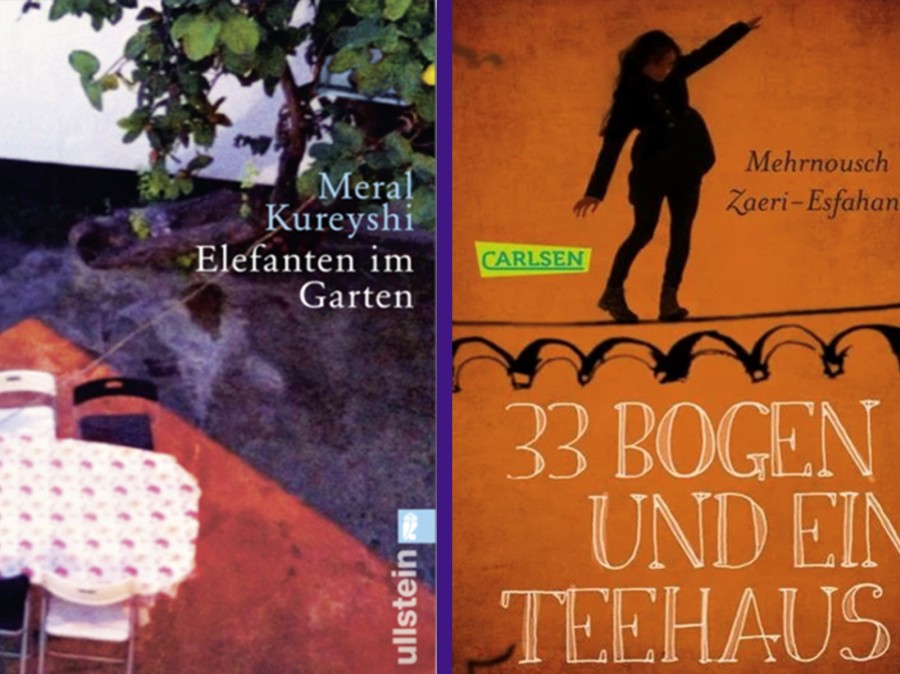 Two artful book cover jackets