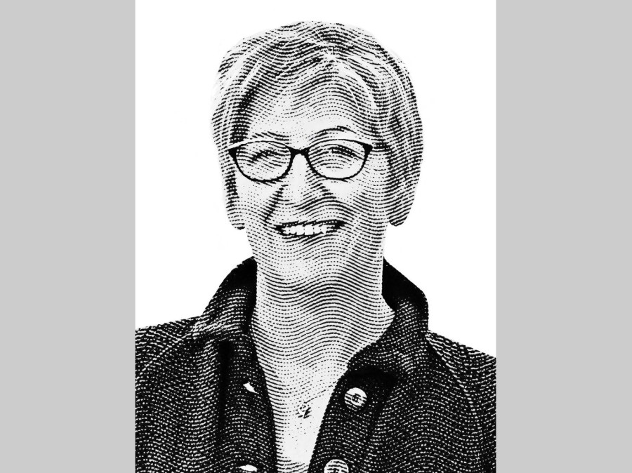 BW Portrait of Princeton Faculty