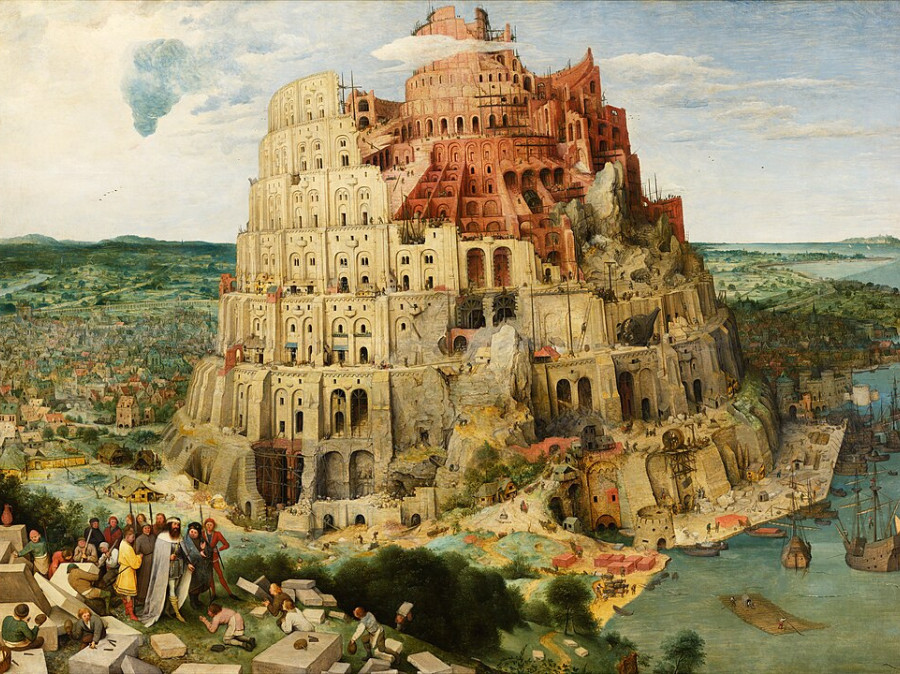 Illustration of the Tower of Babel - Pieter Bruegel the Elder