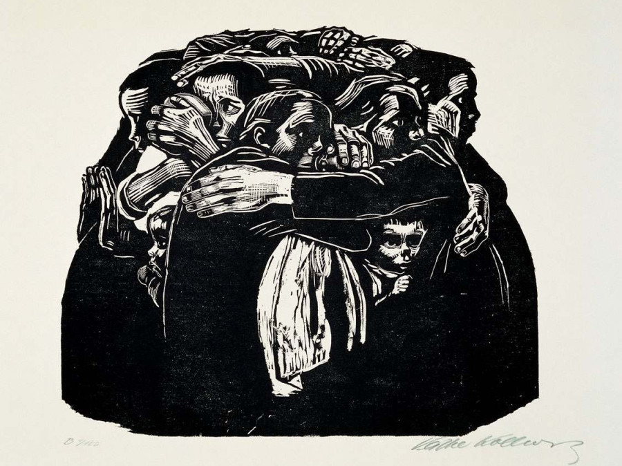 Käthe Kollwitz, The Mothers, 1922-23