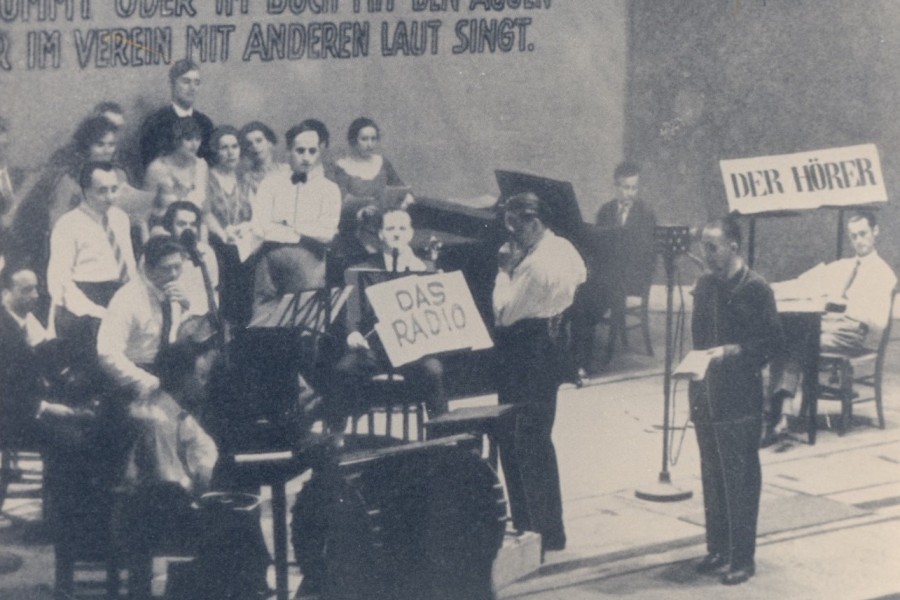 Performance of Bertolt Brecht's Der Lindberghflug