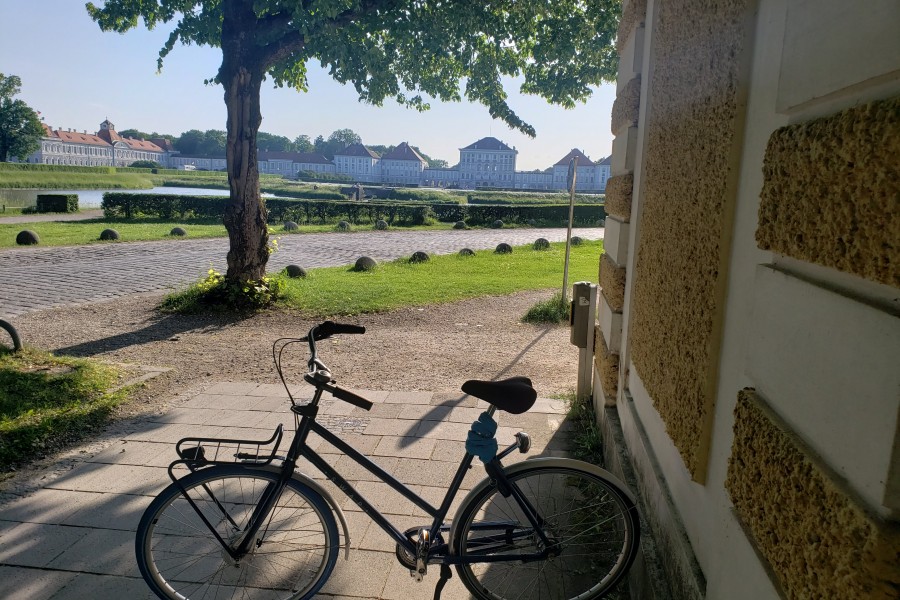 bicycle in park