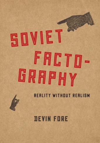 Book cover of soviet-style text with finger pointing clip art