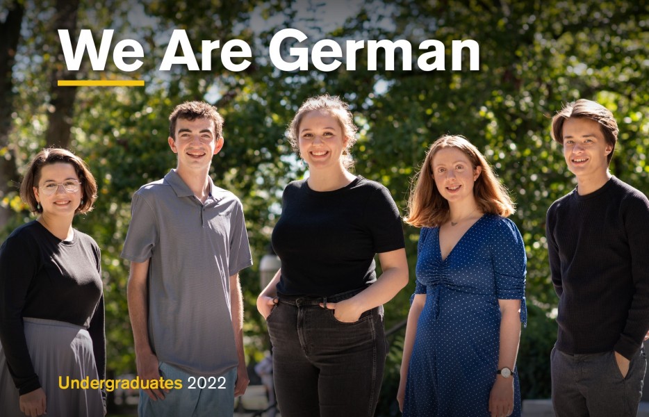 German Undergraduate Students group photo